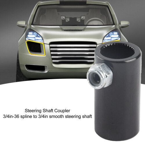 3/4in 36 Spline Round Shaft Coupler 1
