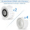 Pool Cleaner Accessories Replacement Climbing Ring, Timing Track and Guide Wheels Combo Kit for Dolphin Nautilus CC Plus 2