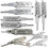 (TE2) Professional Lock Pick Tool for SC1 SC4 KW1 KW5 AM5 MS2 1
