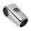 Aluminum Alloy Two-Way Pipe Connector for Drying Rack, Durable Fastening Joint, Silver Finish 3