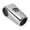 Aluminum Alloy Two-Way Pipe Connector for Drying Rack, Durable Fastening Joint, Silver Finish 4