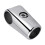 Aluminum Alloy Two-Way Pipe Connector for Drying Rack, Durable Fastening Joint, Silver Finish 5