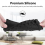 Silicone Protective Case for Sonos Roam 2 Wireless Bluetooth Speaker, Shockproof Anti Scratch Cover with Carabiner 4