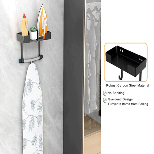 Quick Install Ironing Board Wall Mount Hanger 1