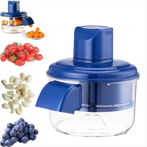 Automatic Electric Grape and Garlic Peeler Machine for Fruit and Vegetable Prep, Compact Kitchen Tool 1