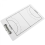 Handball Clipboard for Coaching and Training Sessions, Easy Note Taking, Durable Portable Design 4