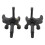 1pair Steering Knuckle Spindle ATV 200cc 14
