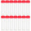 40 Transparent Sample Storage Tubes with Screw Caps for Lab Samples, Cosmetics and Essential Oils 2
