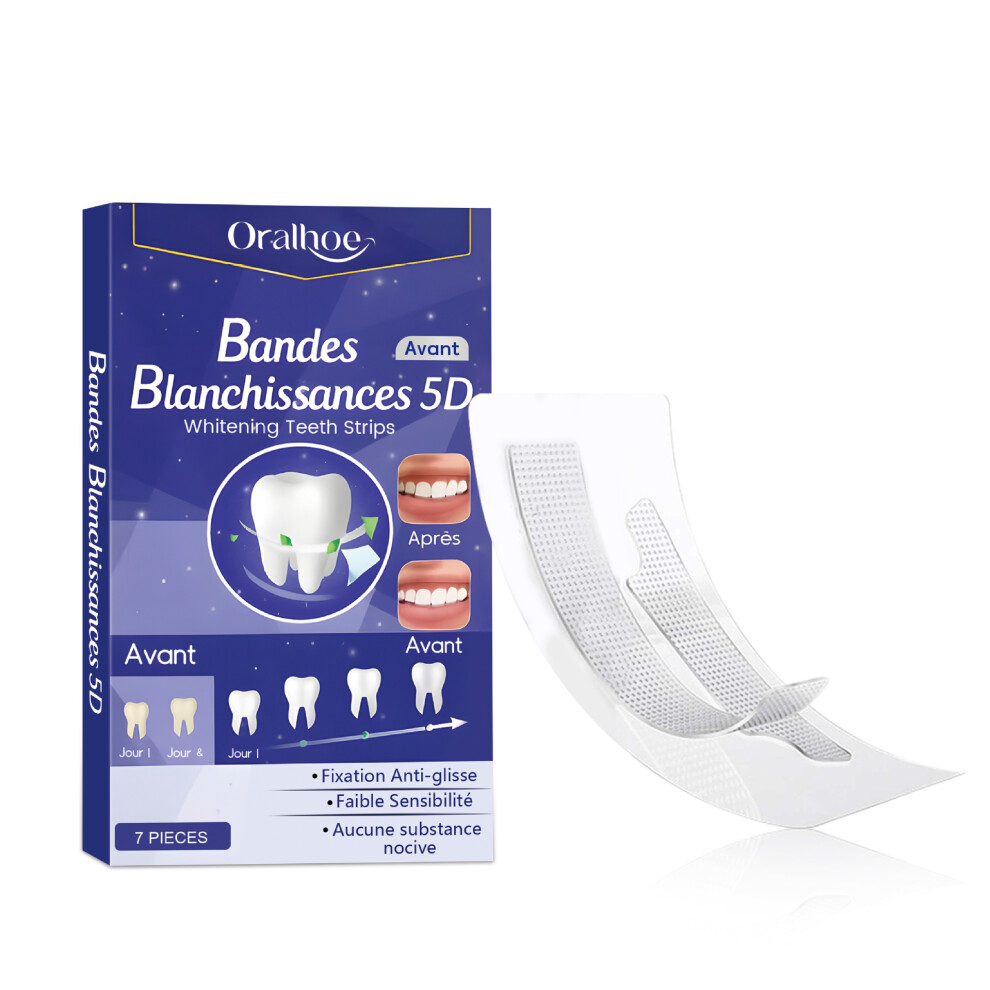 ORALHOE Teeth Cleaning Patch Gentle care, natural brightening and refreshing daily teeth cleaning portable patch