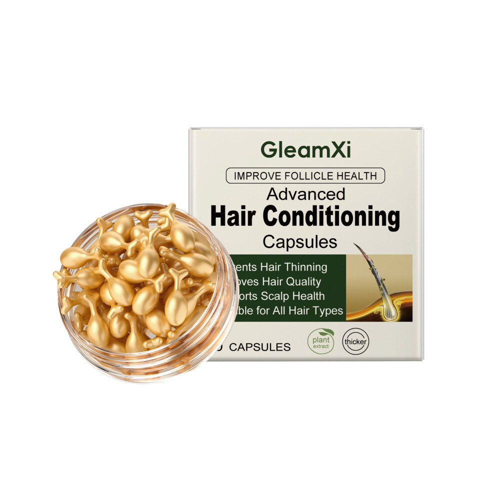 Hair care capsule strengthens hair, reduces shedding, is easily absorbed, and improves dryness balance