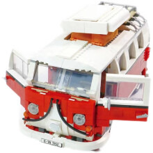 Volkswagen Bus T1 Miniatura Vehículo Hágalo Usted Mismo Conjunto de Construcción para Hogar y Decoración Oficina