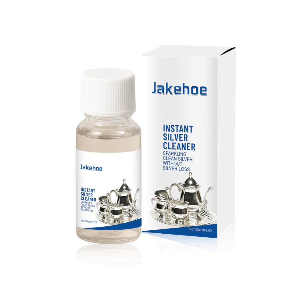 Silver Jakehoe Ware Cleaner Glossy Jewelry Is Suitable For A Variety Of Household Ware Cleaning And Renovation Gloss Cleaners