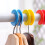 10 Pack Silicone Clothes Hanger Hook Spacers Windproof Anti Slip Accessories 4