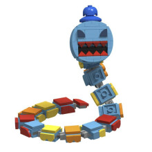 (StyleC)Poppy Playtime The Prototype Gracie Green Building Blocks figurine modèle décoration