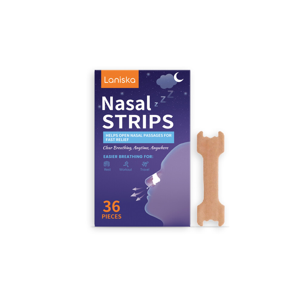 LANISKA Ventilation Nasal Comfort Patch helps nasal breathing smooth and comfortable, nighttime quiet sleep care patch