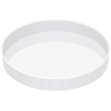 Moule à Table en Résine, Rond de 35 cm, en Silicone Époxy, pour Table Rivière, Loisirs Créatifs, Planche à Découper, Décoration de Bureau