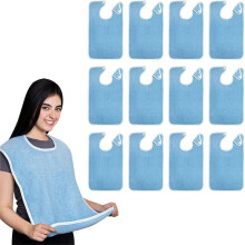 Towels Adult Bibs for Women Bib for Adults for Eating - Terry Cloth Adult Bibs for Men Clothing Protectors