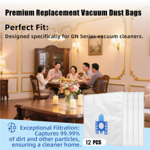 12PCS Dust Bag for FJM GN Type Vacuum Cleaner S8310 / S8390 / S2121 Replacement Vacuum Bag Parts
