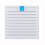 803 Air Ventilation System ABS Cabinet Ventilation Filter White Without Fan Fan Filter Filter Panel 1