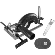 Universal Angle Grinder Stand with Adjustable Cutting Base, 8pcs for 100-125mm Adjustable Angle-Grinder Bracket