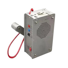 Gerador de Emergência Portátil com Manivela e Lanterna LED, Rádio Carregador USB, Fonte de Energia para Sobrevivência para Camping, Pesca