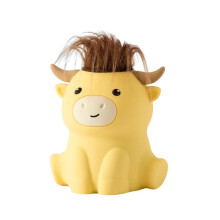 High Land Cow Night Light Rechargeable Dimmable Farm Animal Lamp High Land Cattle Decor Gift Night Light for Bedroom