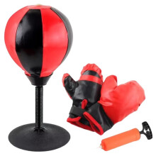 Desktop Punching Bag with Strong Suction for Stress Relief and Coordination Training