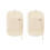 2pc Wardrobe Lazy Compressed Storage Board Dust Cover Storage Artifact Foldable Fabric Down Jacket Cream-Apricot 1