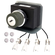 Kit Modulo di Accensione per Barbecue 7629 con Cavi per Barbecue A Gas per per 330 con Accenditore Frontale e Accessori