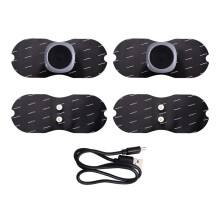 Cervical Pulse Massage Pads: EMS Multifunctional Portable Massager (4-Pack)
