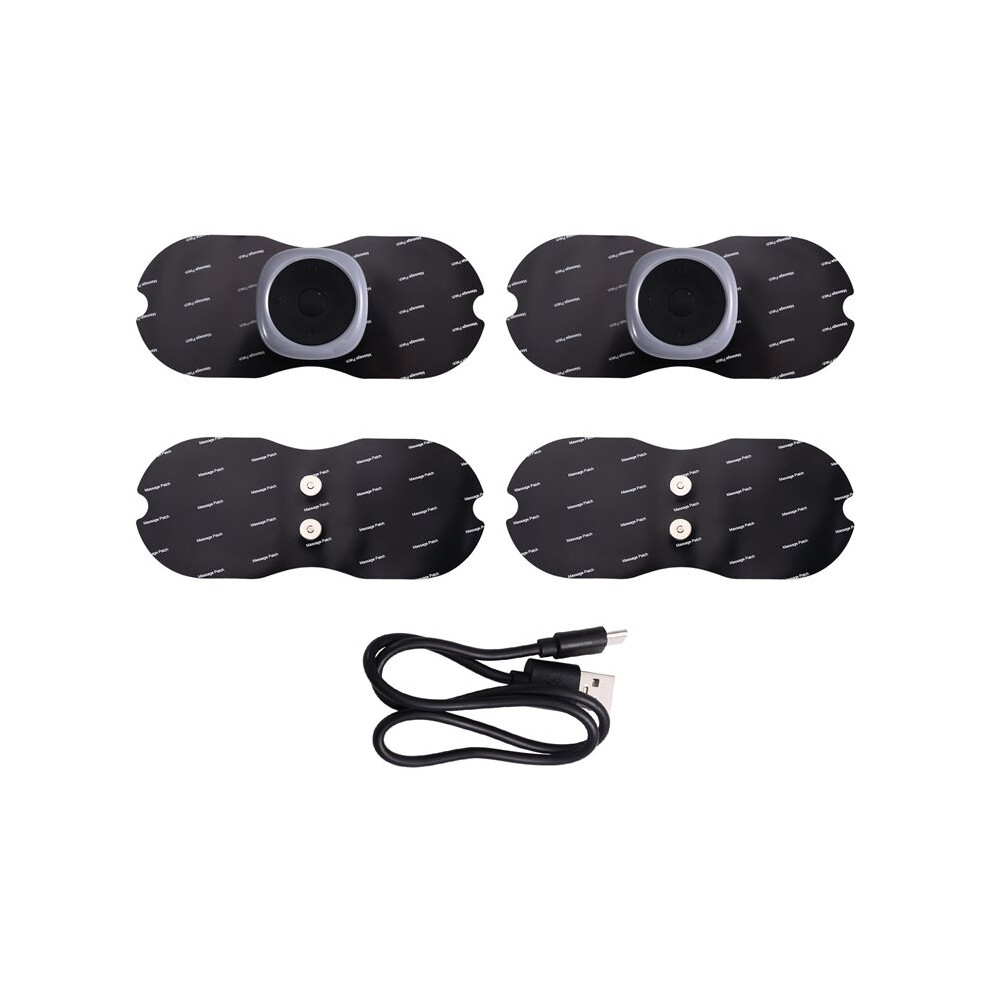Cervical Pulse Massage Pads: EMS Multifunctional  Portable  Massager (4-Pack)