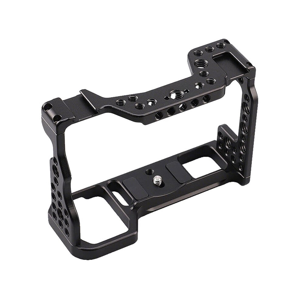 Camera Cage For A7iii A7m3 A7riii A9 Aluminum Alloy Rabbit Cage With Cold Shoe Mount For Led Camera Parts Light 4712483939611