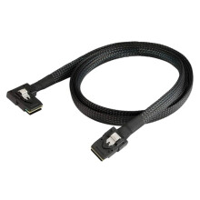 SAS 36-Stifts 8087 Till Vänster Höger Böjd 90 Graders Sff-8087-Kabel SAS-Kabel Hårddiskkabel Datorkabel 1 M