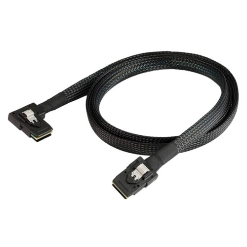 SAS 36-Pin 8087 to Left Right Bend 90 Degree SFF-8087 Cable  SAS Cable Hard Drive Cable Computer Wire 1m