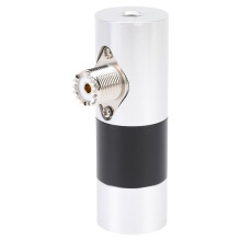 Antenne Ondes Courtes GP 5,6 M, Bande de Fréquences de 3 à 30 MHz, Antenne Portable avec Embase Filetée M10 pour Installations de Communication en