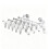 Suction Cup Sock Rack, Concealed Multifunctional Folding Drying Rack, 20 Clips, No Punching Storage Artifact. 2