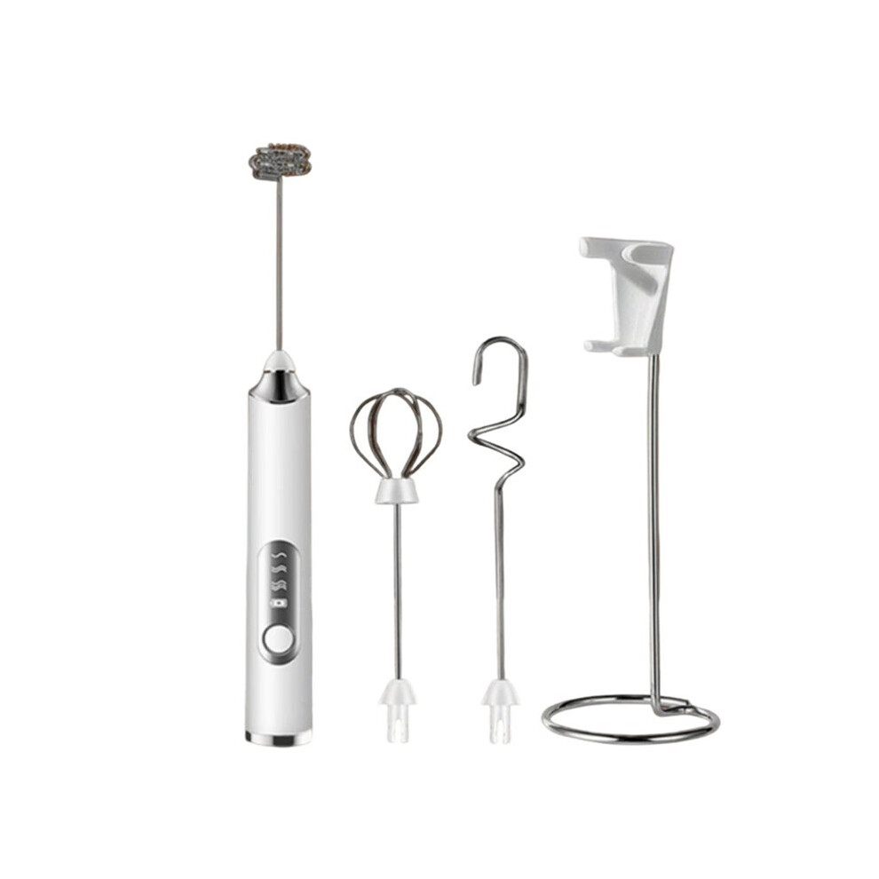 Wireless Electric Milk Frother Egg Beater Electric Mixer Usb Rechargeable Handheld Coffee Blender Foamer 4713131190200