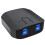 2X1 KVM  Box Selector Dual USB  Sharing USB 3.0 for Monitor Mouse Keyboard 2 Computer Laptop PC Keyboard 1
