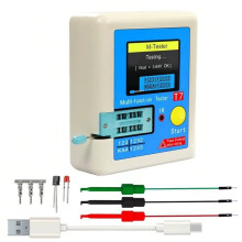 -TC1 TFT LCD Display Multi-Meter Transistor Tester Diode Triode Capacitor Resistor Test Meter MOSFET NPN PNP Triac