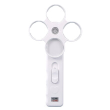 Semi-Automatic 4 Lens Plastic Optical Flippers Ophthalmic Holder Eye Trainer Occluder for Vision Training