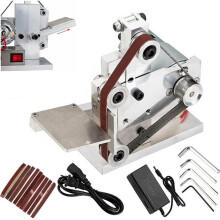 110V Belt Sander Polishing Grinding Machine DIY  Belt Sander KnifeApex  Sharpener US Plug