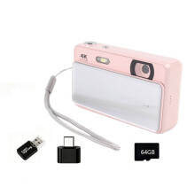 M15 4K HD Slide Digitale Camera met 2,8 Inch IPS-Scherm, Autofocus, Vlogcamera, 16x Zoom, Videocamera en 64 GB Geheugen