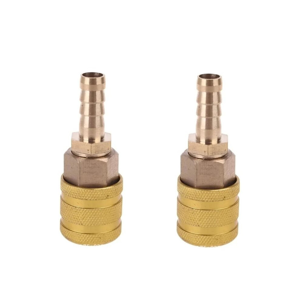Brass Air Chuck Inflator Adapter 8Mm Quick Connect Tire Valve Clamp Nozzle Quick Connect Tire Valve Clamp 6032294203700