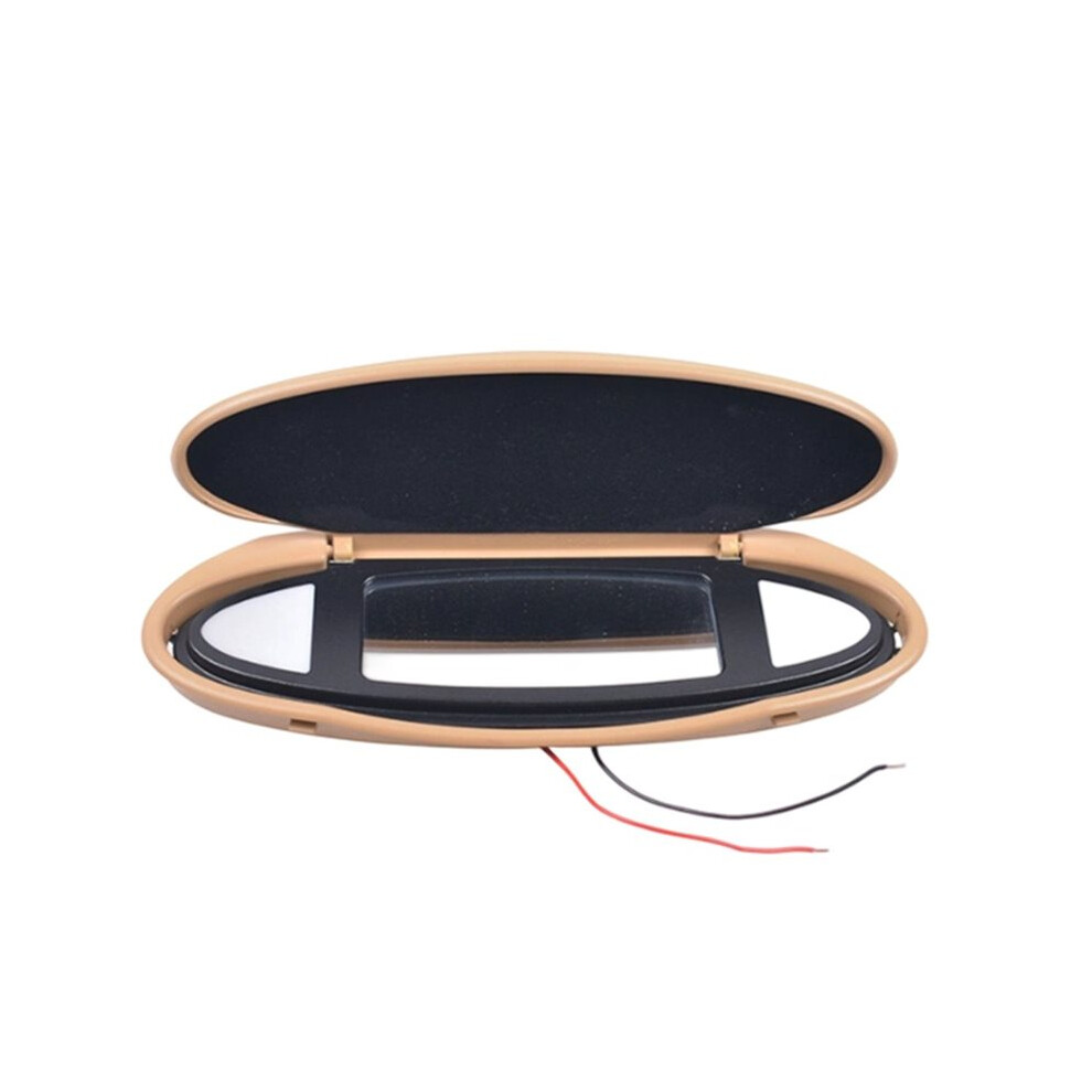 Car Sun Visor Makeup Mirror Cover With Makeup Mirror Assembly For Boxster Cayman Targa Gt2 Gt3 Light 4711198795437