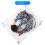 Gas Leak Detection Sensor Module Combustible Gas Monitor DIY Electronic Kit Development Board with Shell 4