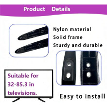 Suporte para TV para com Pés, Compatível com TVs para de 40", 43", 49", 50", 55" e 65", com Conjunto de Parafusos.