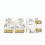 4Pcs Left+Right Front LED Daytime Running Lights Board Kit for  X1 F48 F49 2020-2022 Light Source Module PCB Board 1