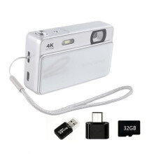 M15 4K Slide Digitale Camera 2,8 Inch IPS-Scherm Autofocus Vlogcamera 16x Zoom Videocamera 32 GB