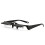 Reading Glasses Mirror Ultra-Light Lazy Refractor Lying Down TV Horizontal Reading Mirror HD Protective Glasses Black 1