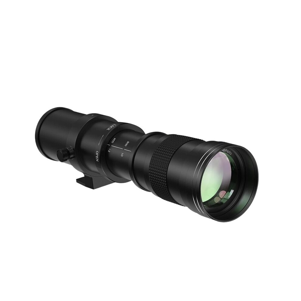 420-800Mm F/8.3 Telephoto Lens Zoom Slr Camera Lens For F-Mount Camera Black 6033793876068